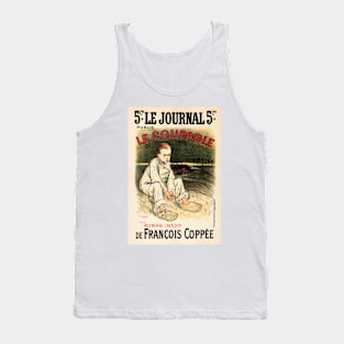 Le Journal LE COUPABLE Newspaper Cover by Poster Artist Theophile Steinlen Tank Top